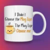 White coffee mug Mockup.