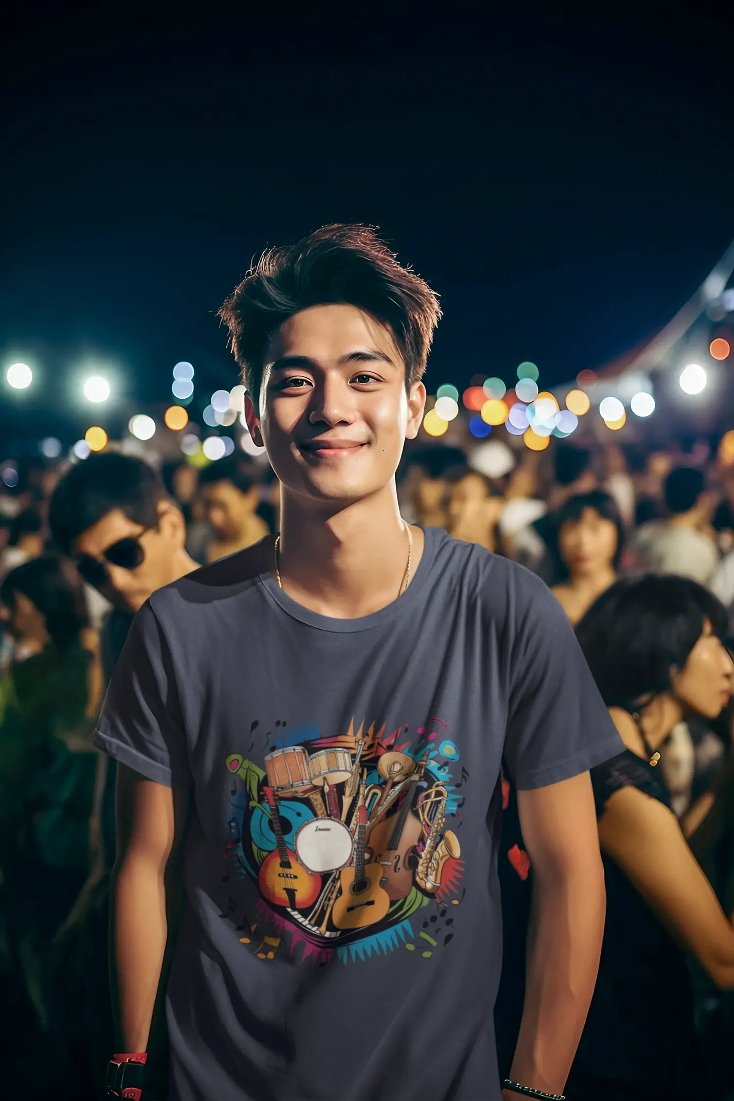 crewneck-t-shirt-mockup-of-a-smiling-man-attending-a-music-festival