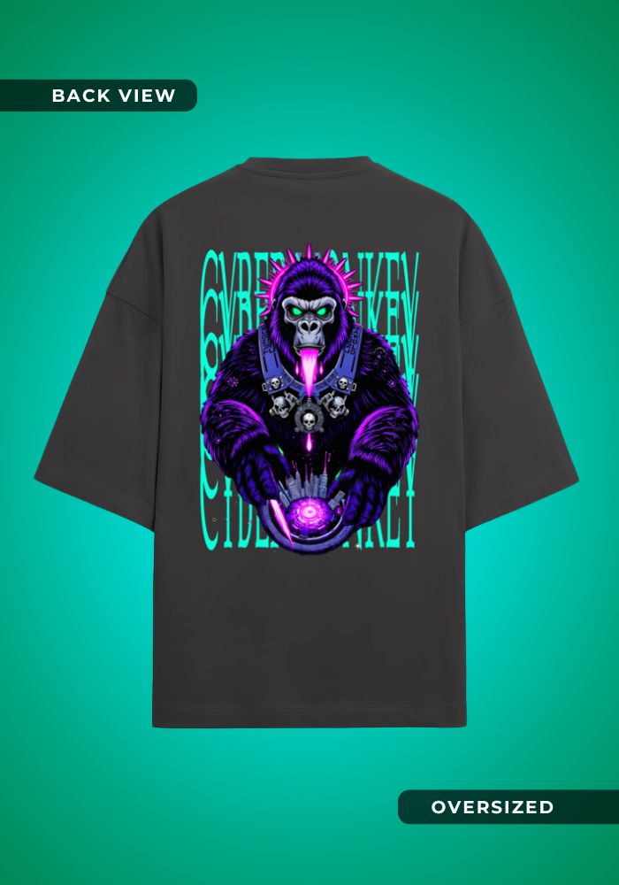 Oversized T-Shirt Cybermonkey [Unisex]