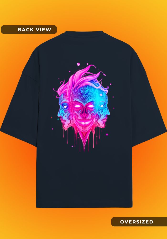 Oversized T-Shirt Face of Art [Unisex]