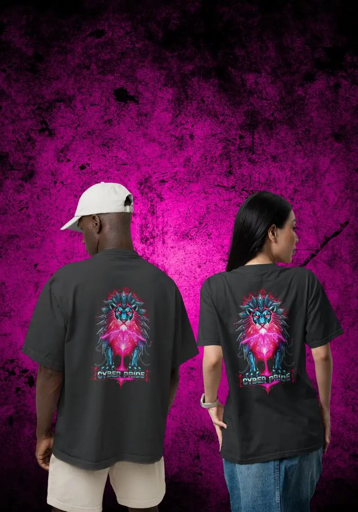 Oversized T-Shirt CyberPride [Unisex]