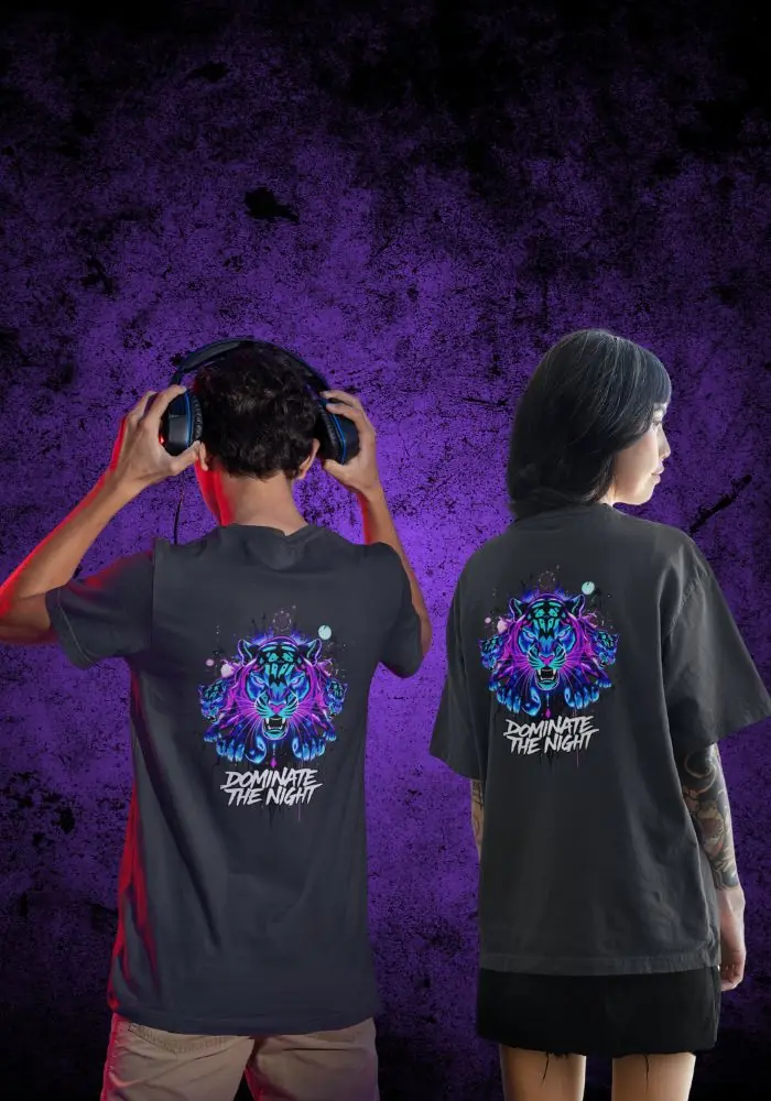 Oversized T-Shirt Dominate the Night [Unisex]